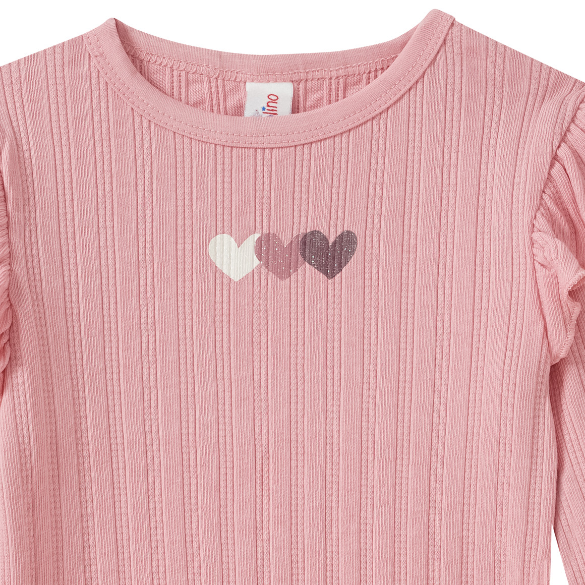 Meisjes T-Shirt lange mouwen met ruches