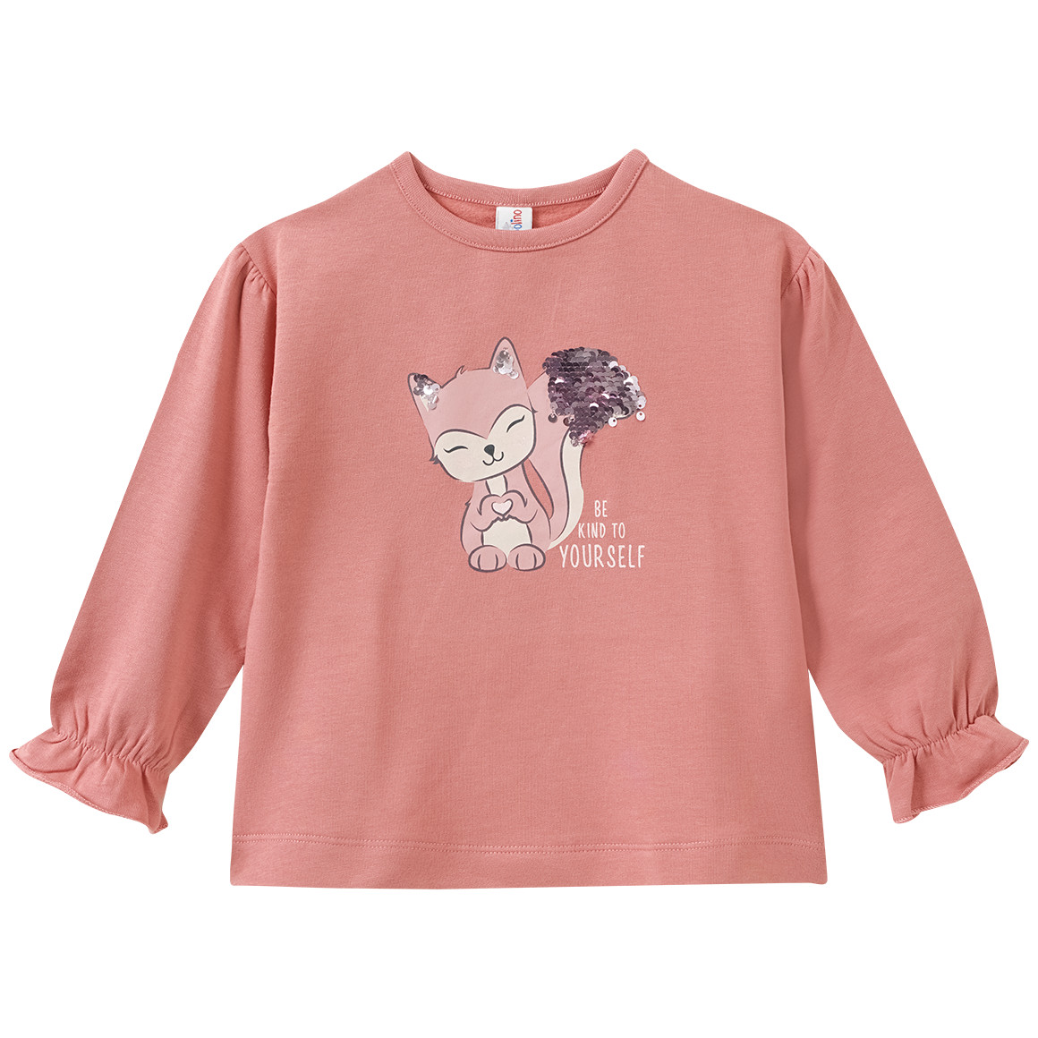 Meisjeshemd met lange mouwen