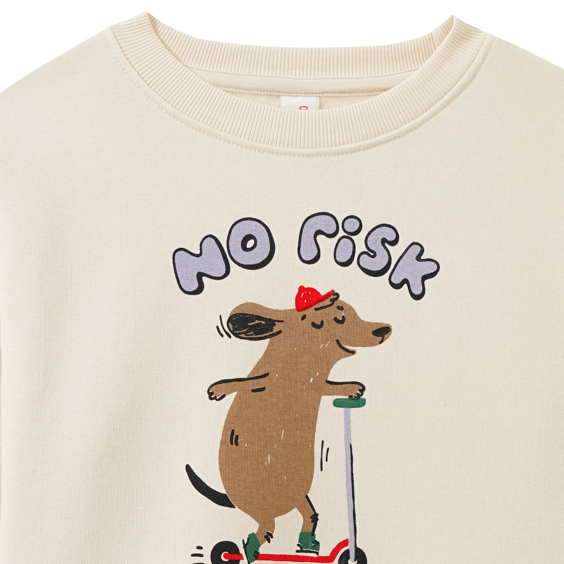 Kindersweatshirt met dierenprint