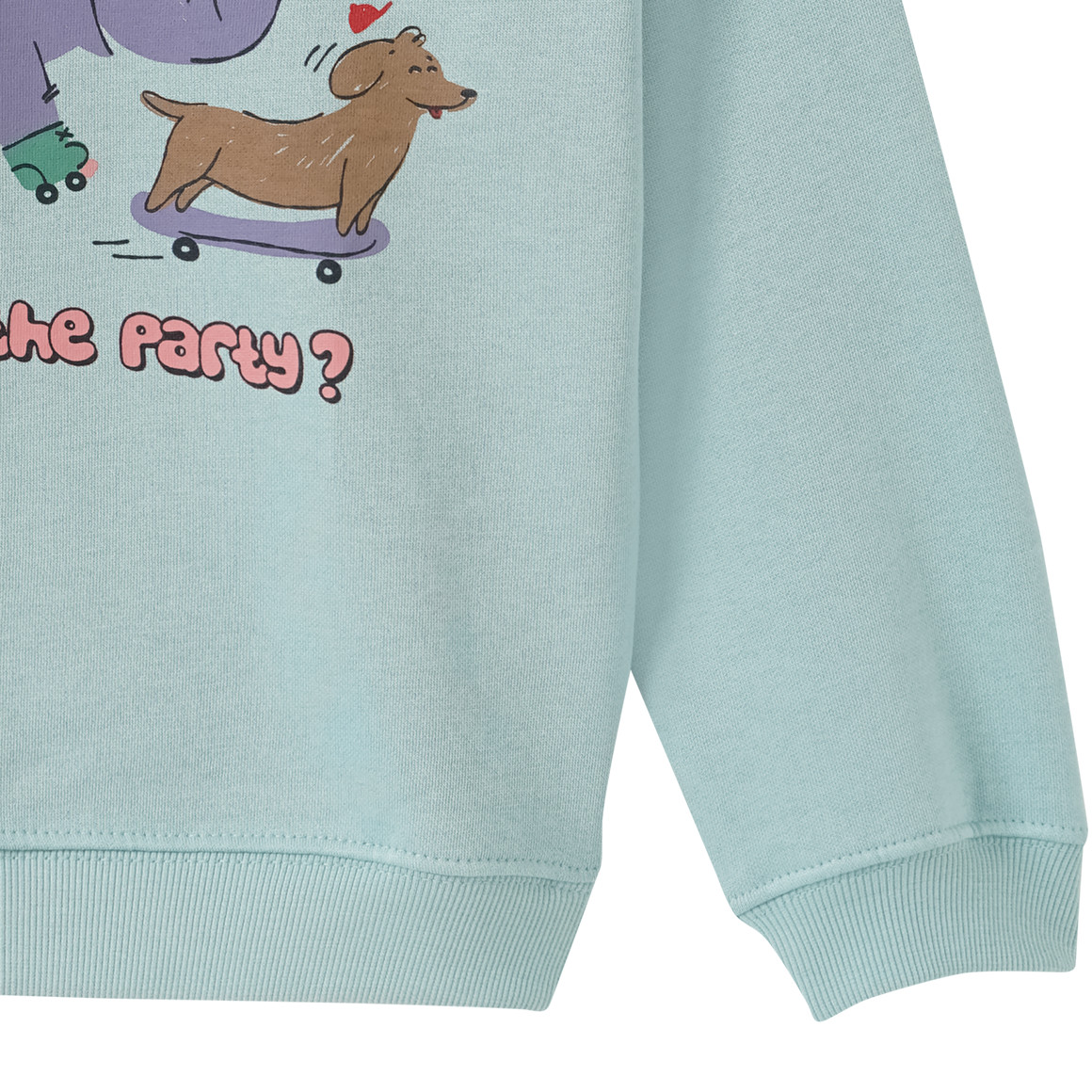 Kindersweatshirt met dierenprint