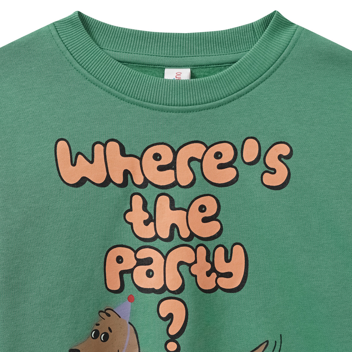 Kindersweatshirt met dierenprint