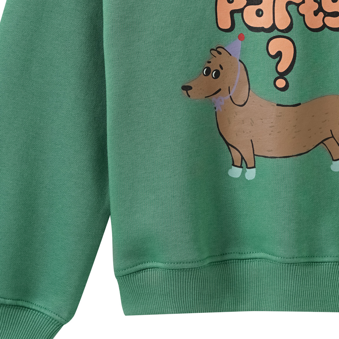 Kindersweatshirt met dierenprint