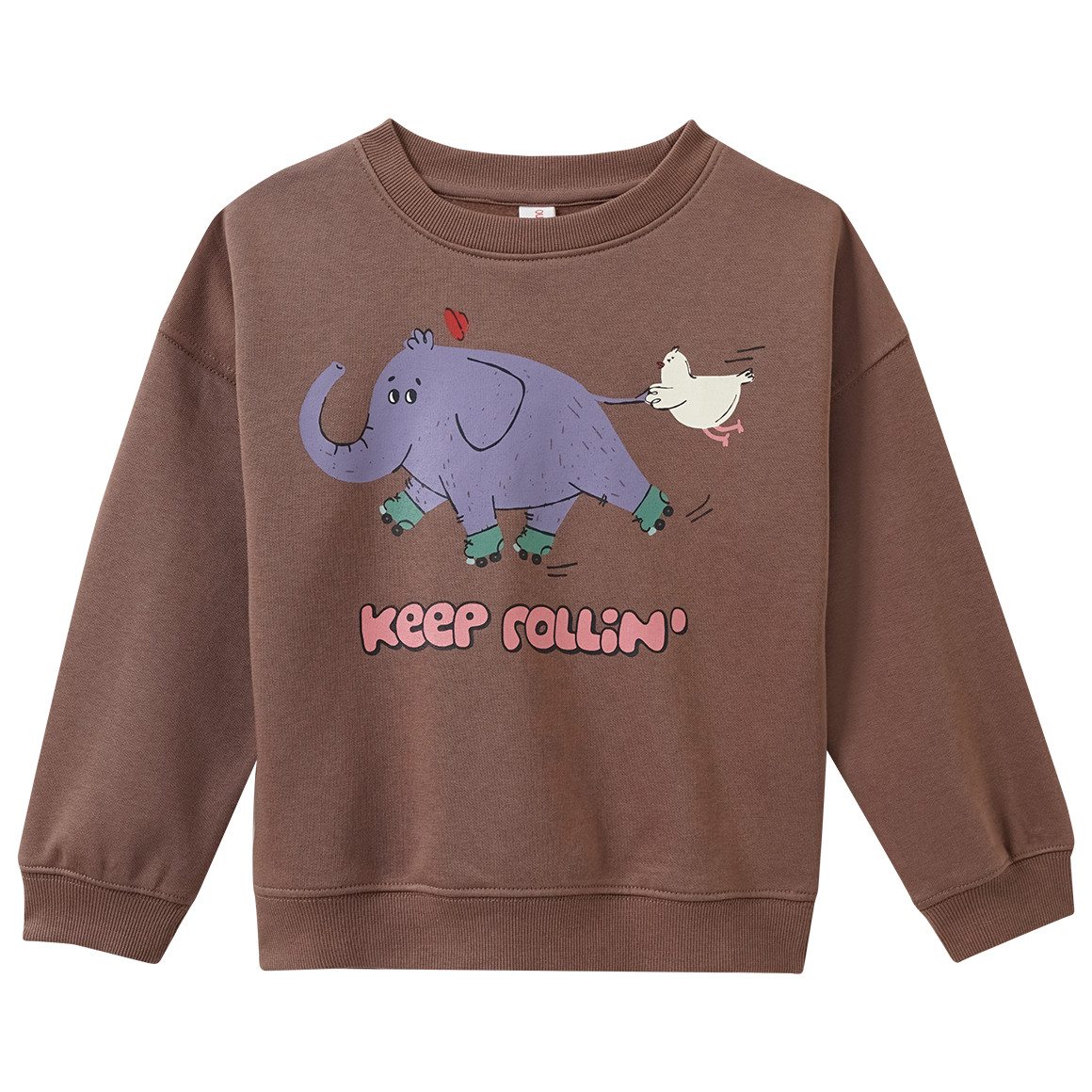 Kindersweatshirt met dierenprint