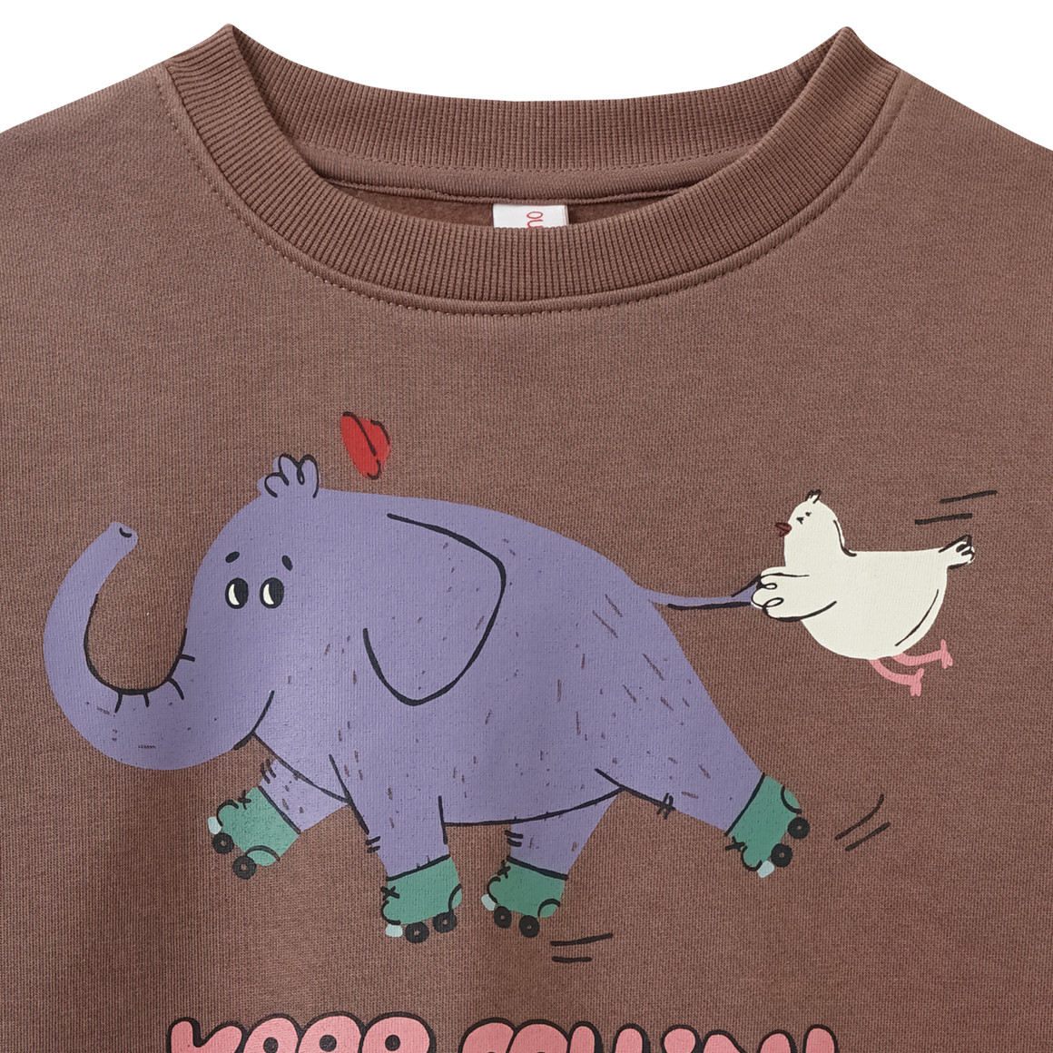 Kindersweatshirt met dierenprint