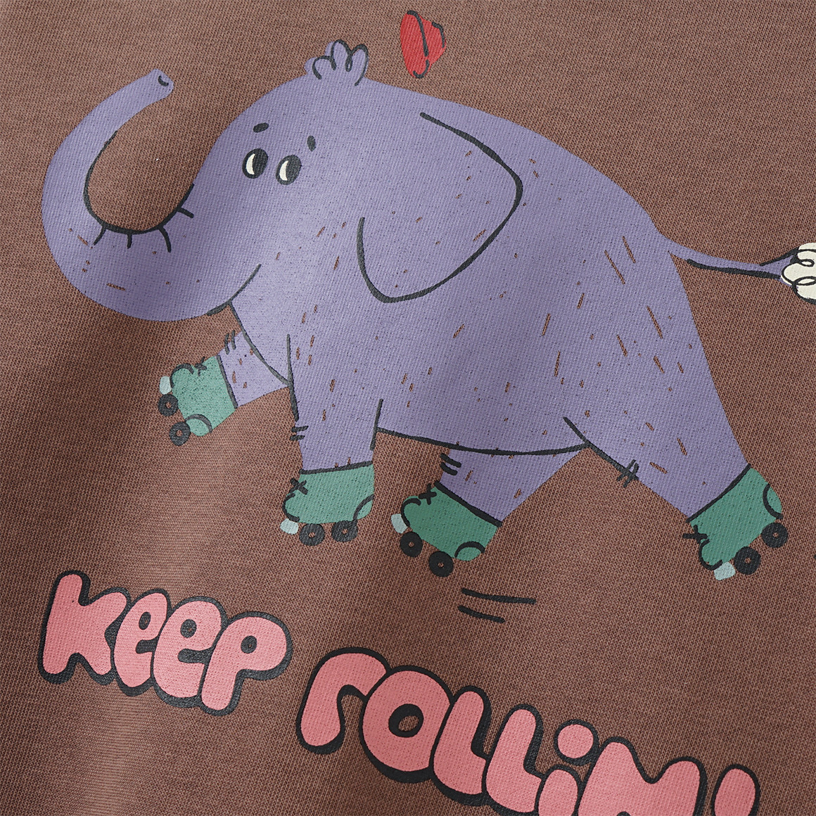 Kindersweatshirt met dierenprint