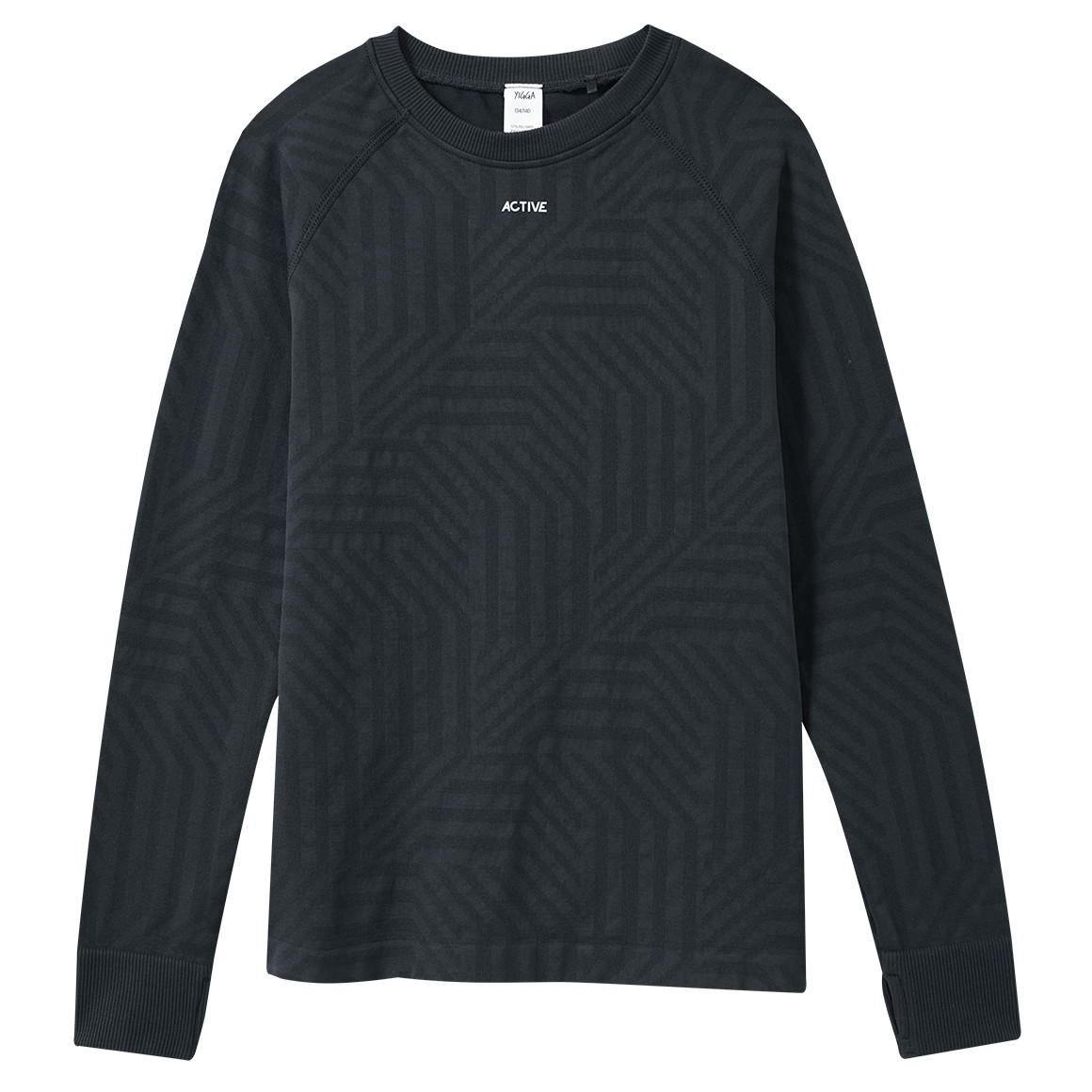 Jongens' thermoshirt in naadloze kwaliteit