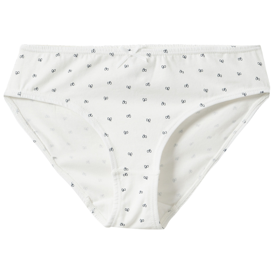 3 Mädchen Slips mit Schleifen-Allover