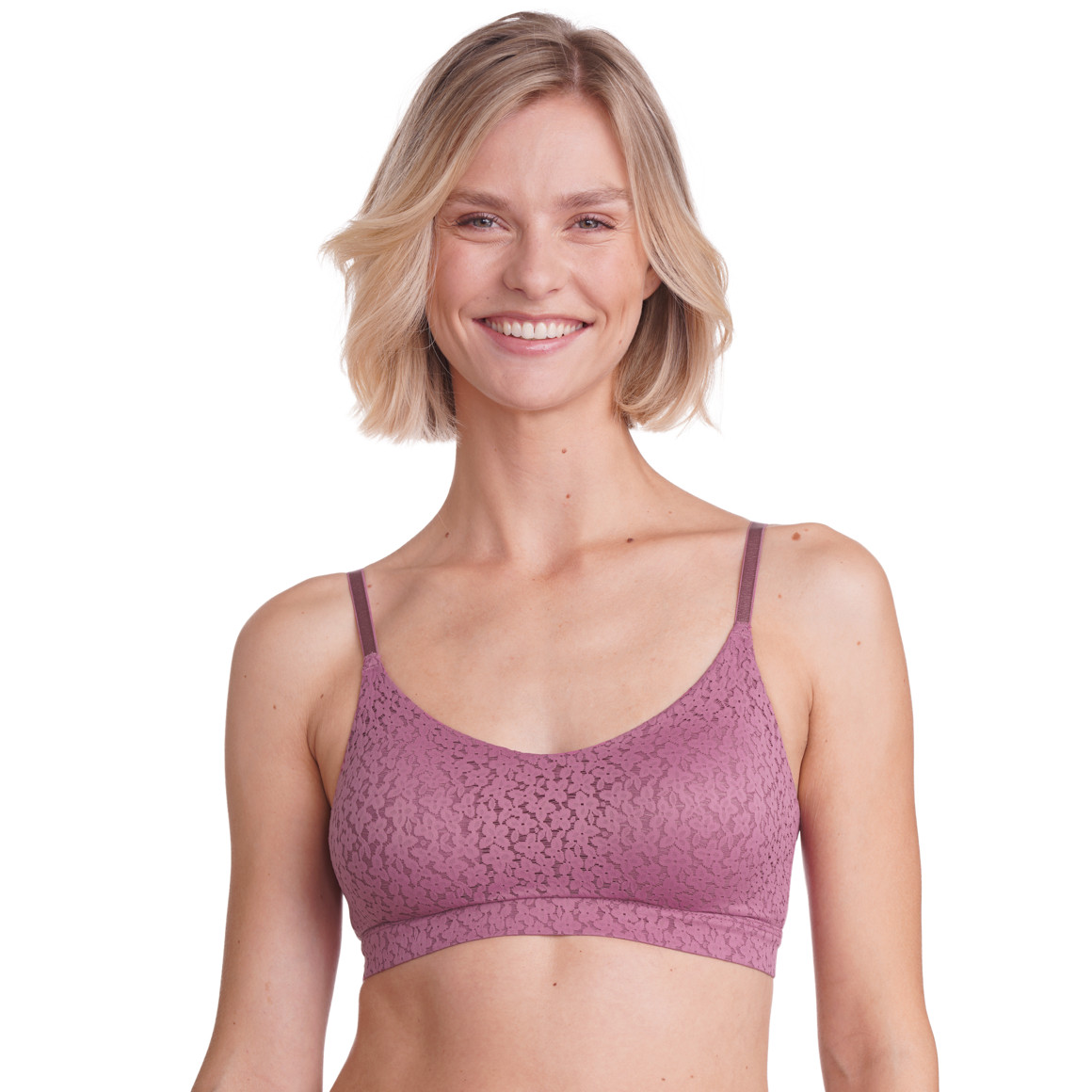 2 Damen Bustiers mit floraler Spitze