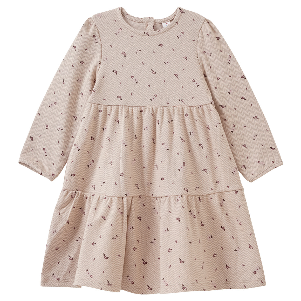 Mädchen Kleid mit Blümchen-Print