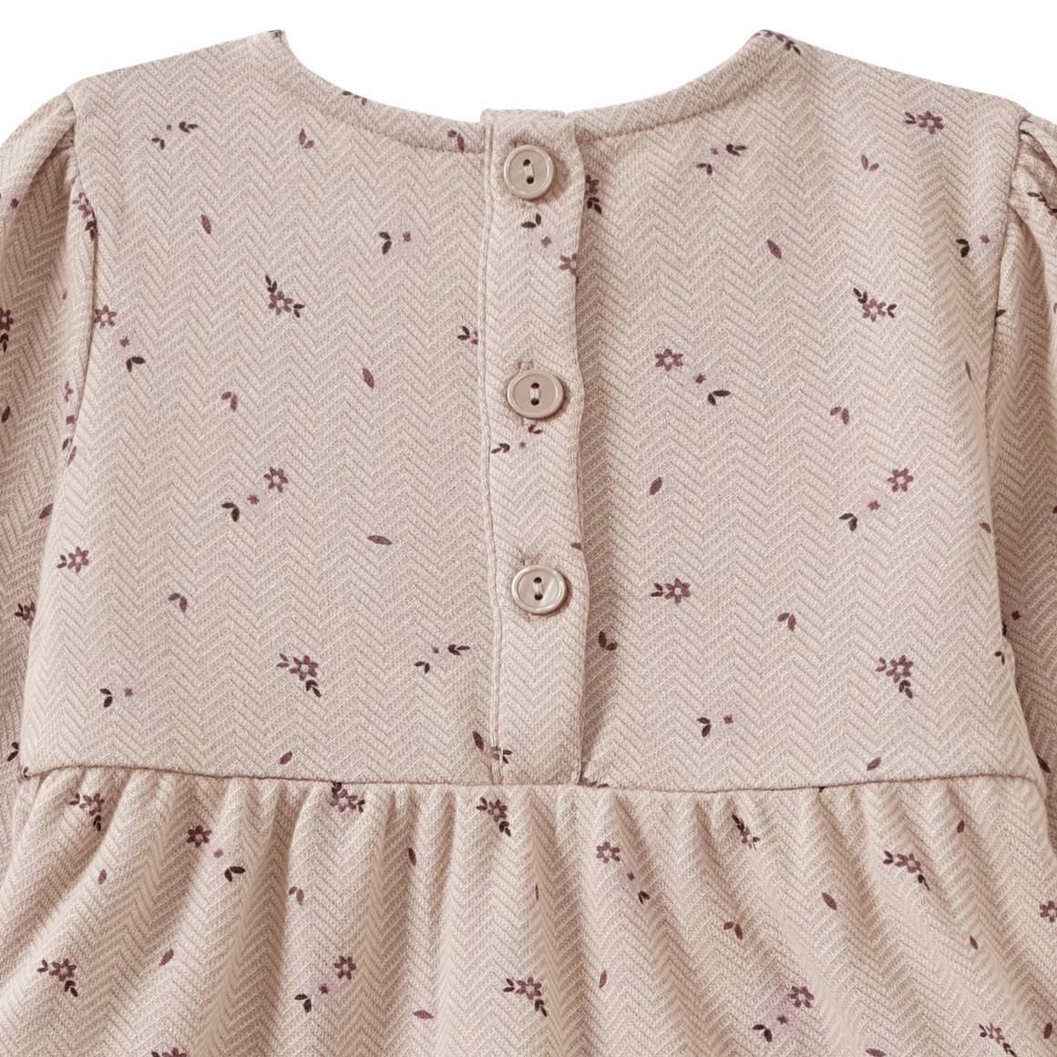 Mädchen Kleid mit Blümchen-Print