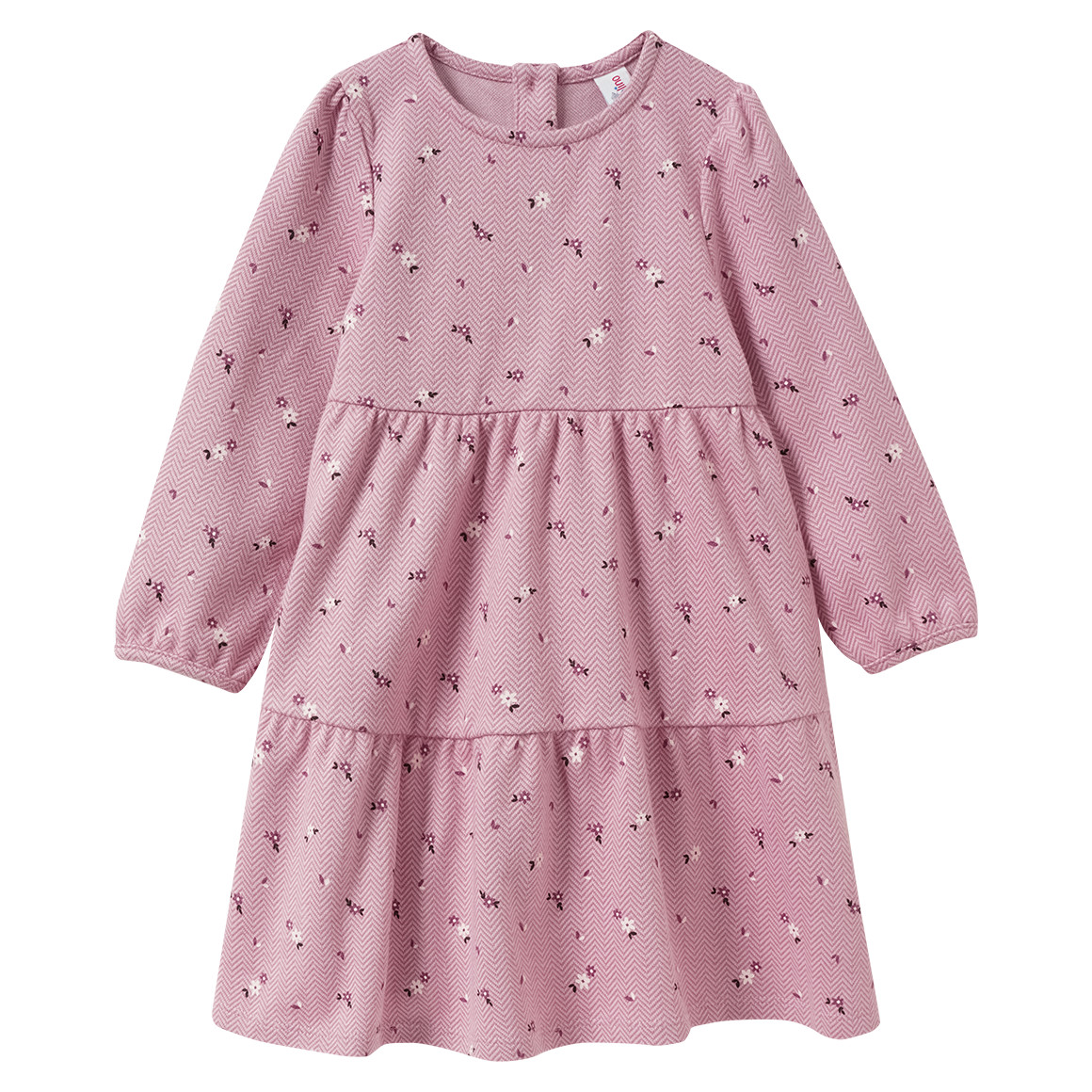 Mädchen Kleid mit Blümchen-Print