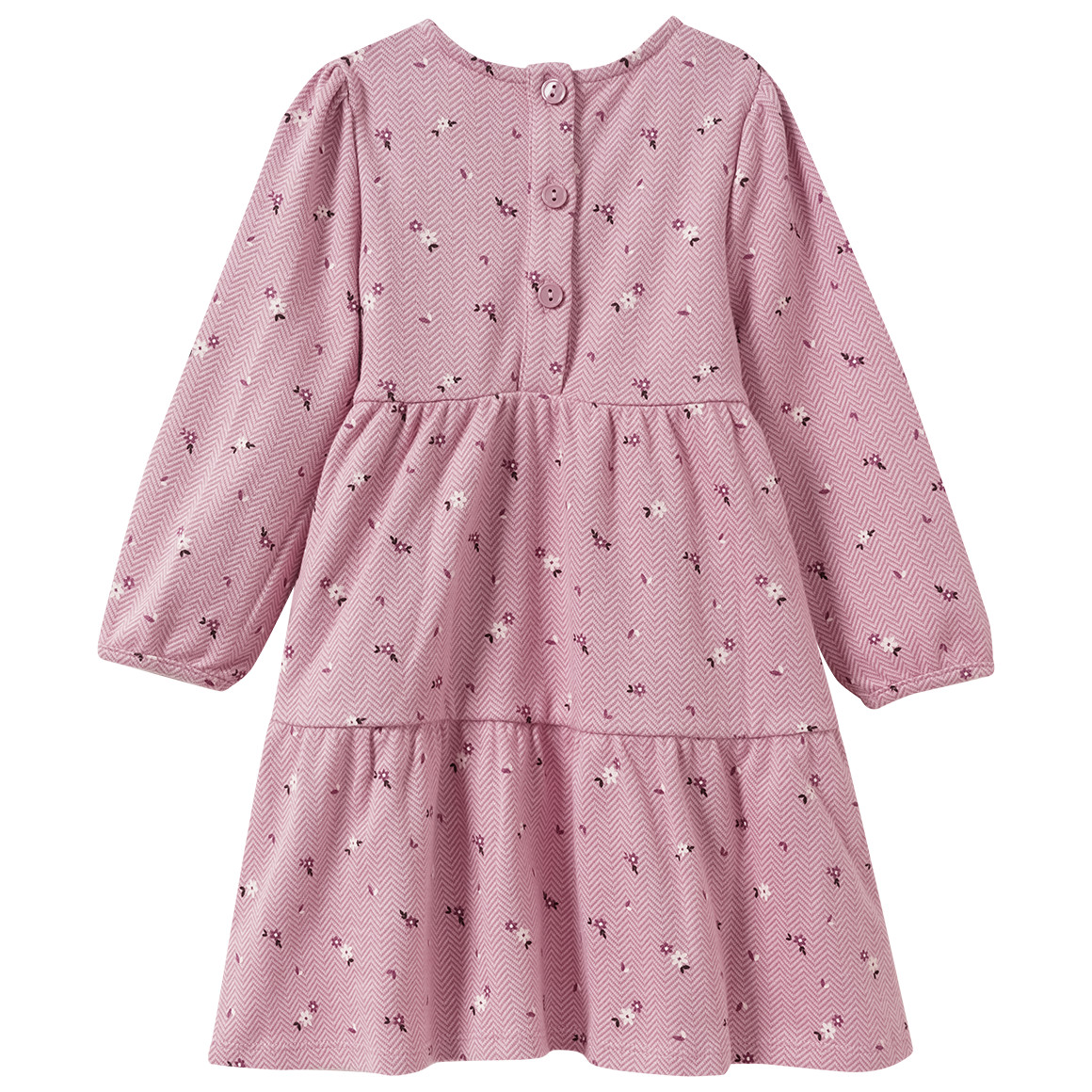 Mädchen Kleid mit Blümchen-Print