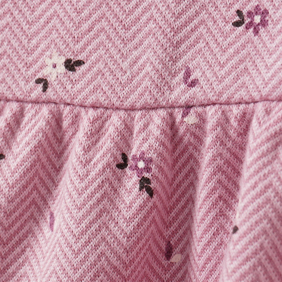 Mädchen Kleid mit Blümchen-Print