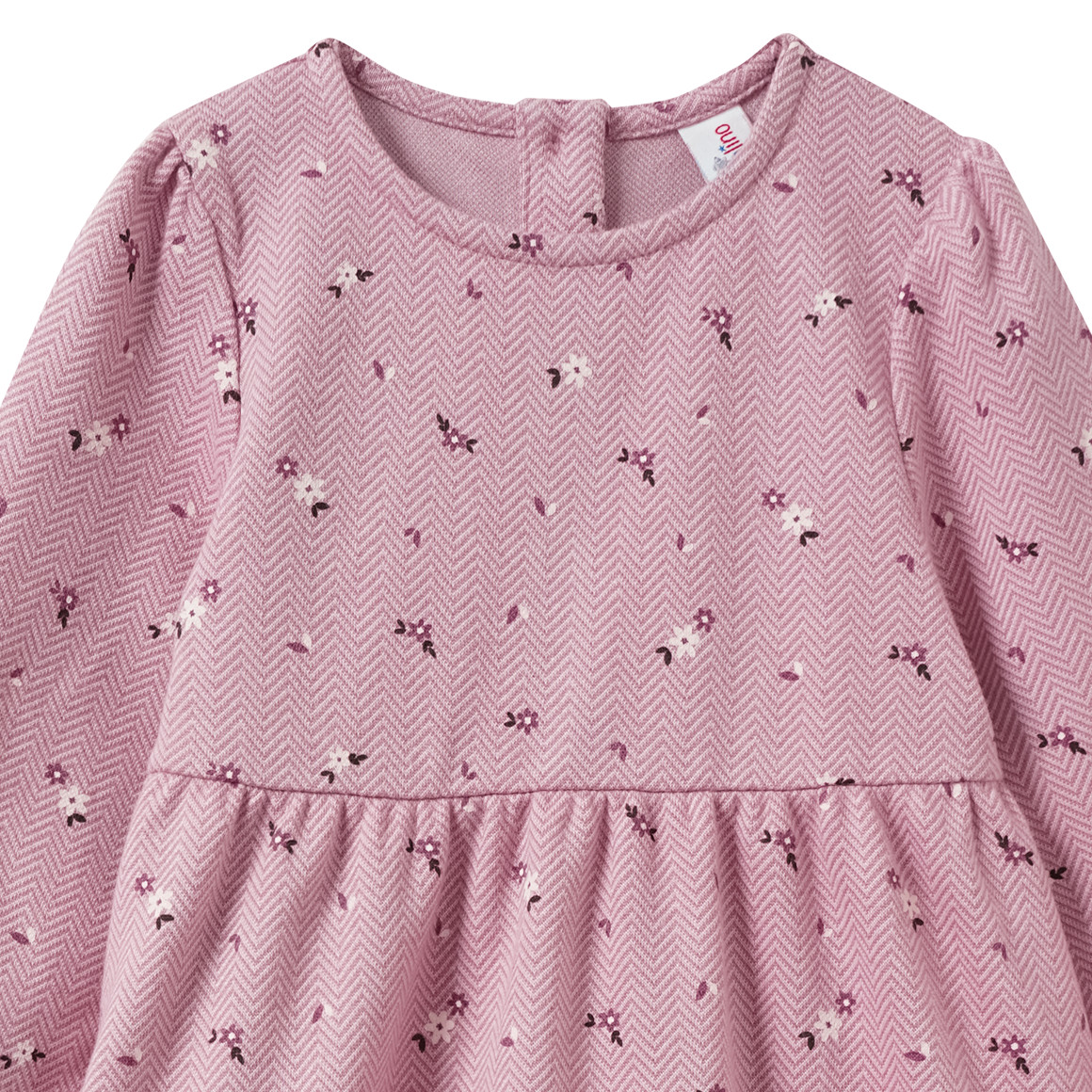 Mädchen Kleid mit Blümchen-Print