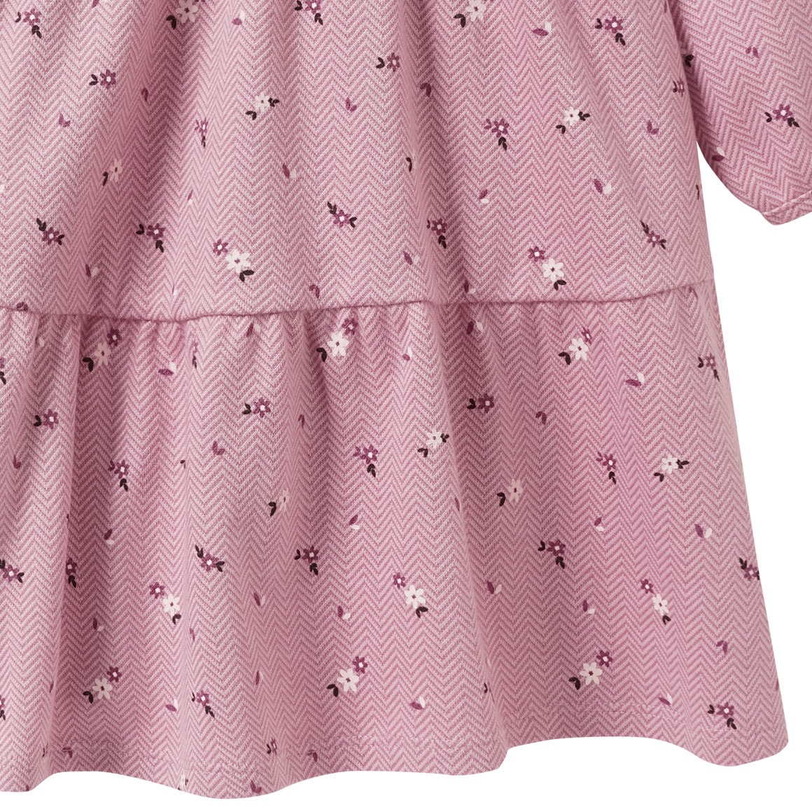Mädchen Kleid mit Blümchen-Print