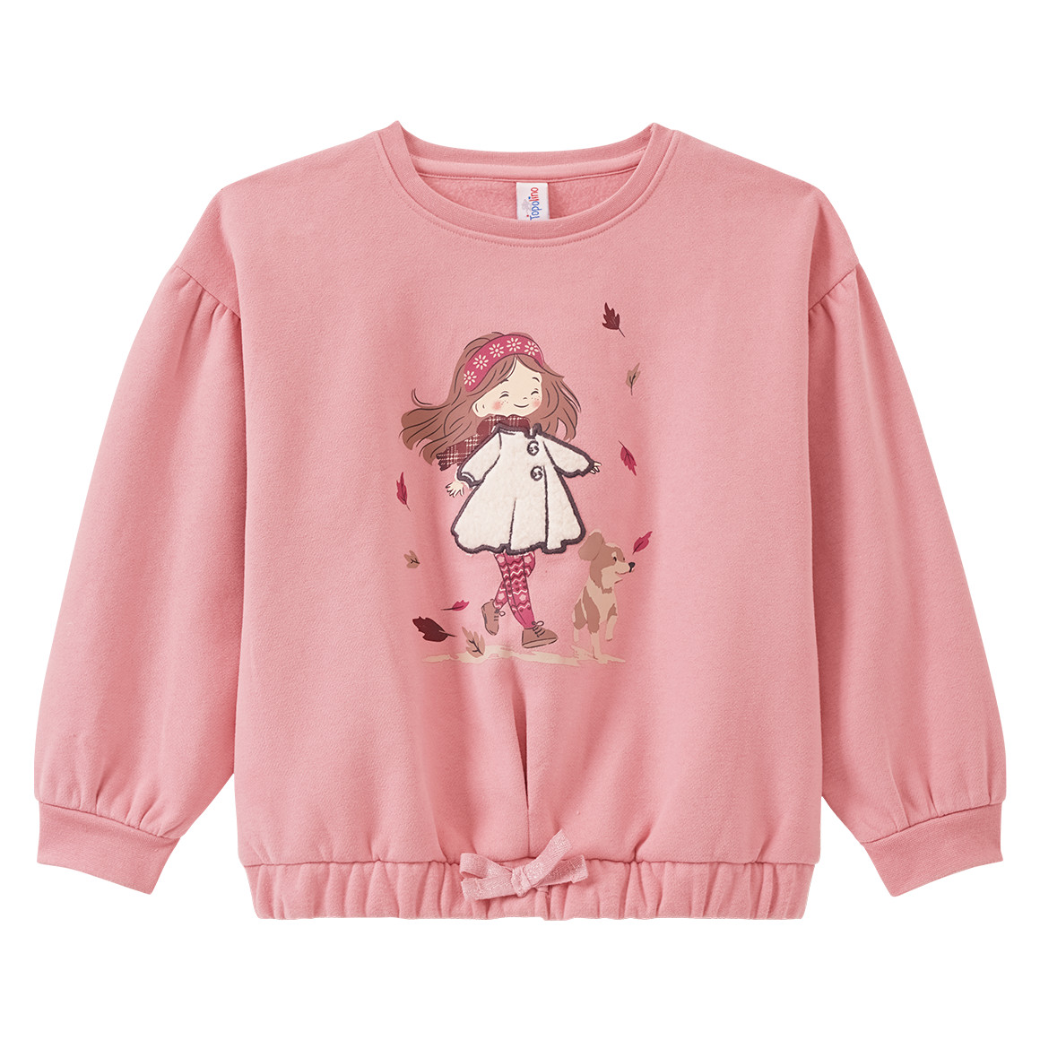 Mädchen Sweatshirt mit Applikation