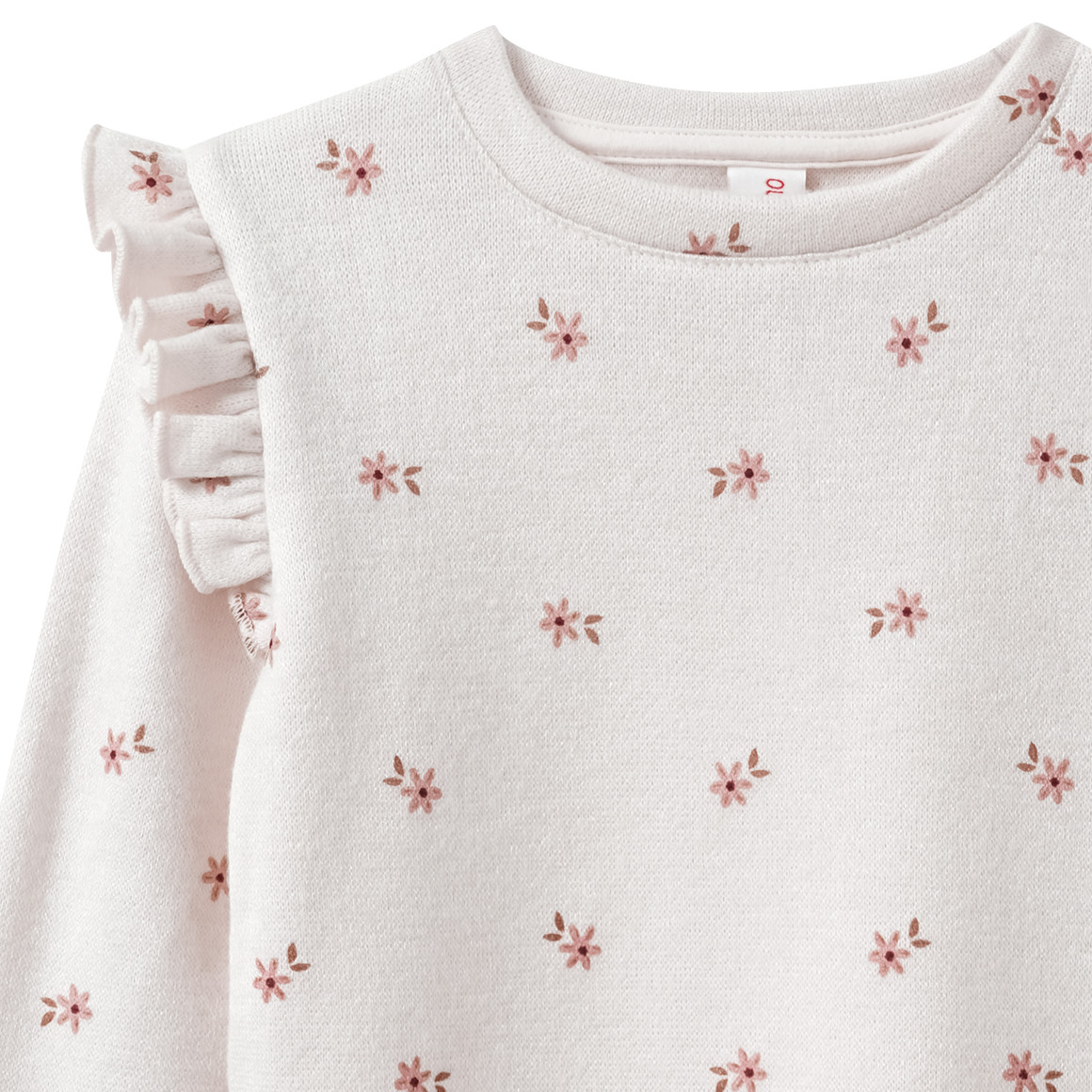 Sweatshirt met ruches voor meisjes