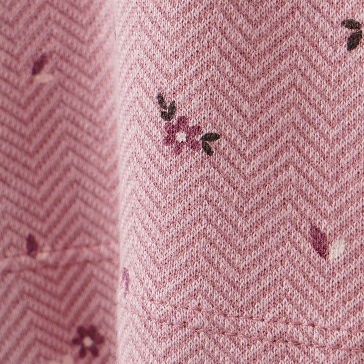 Mädchen Langarmshirt mit Blümchen-Print