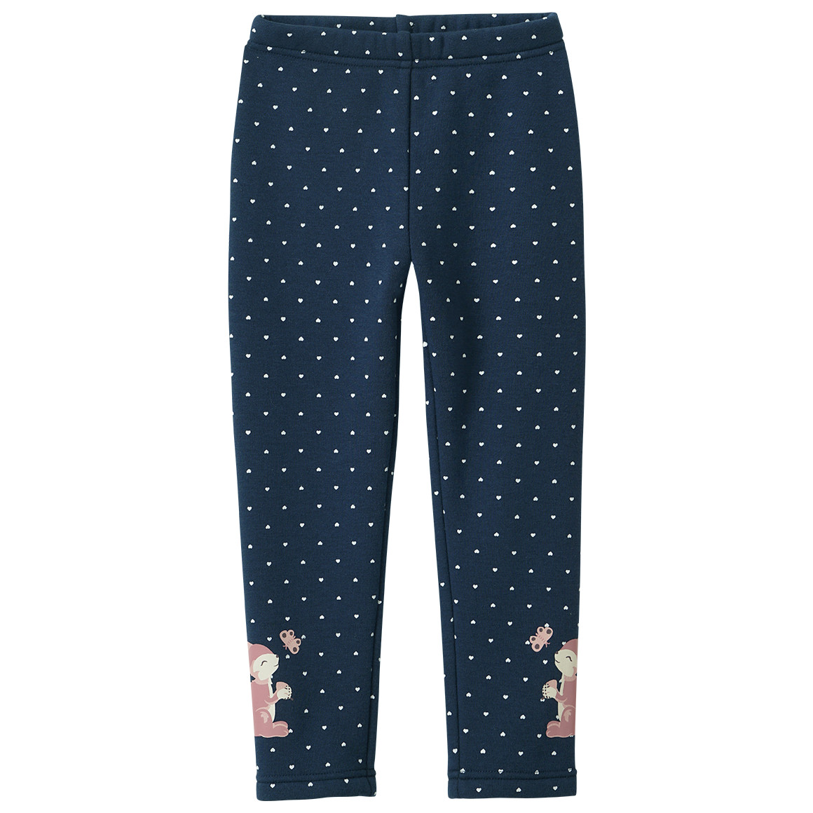 Meisjes Leggings met hartjes