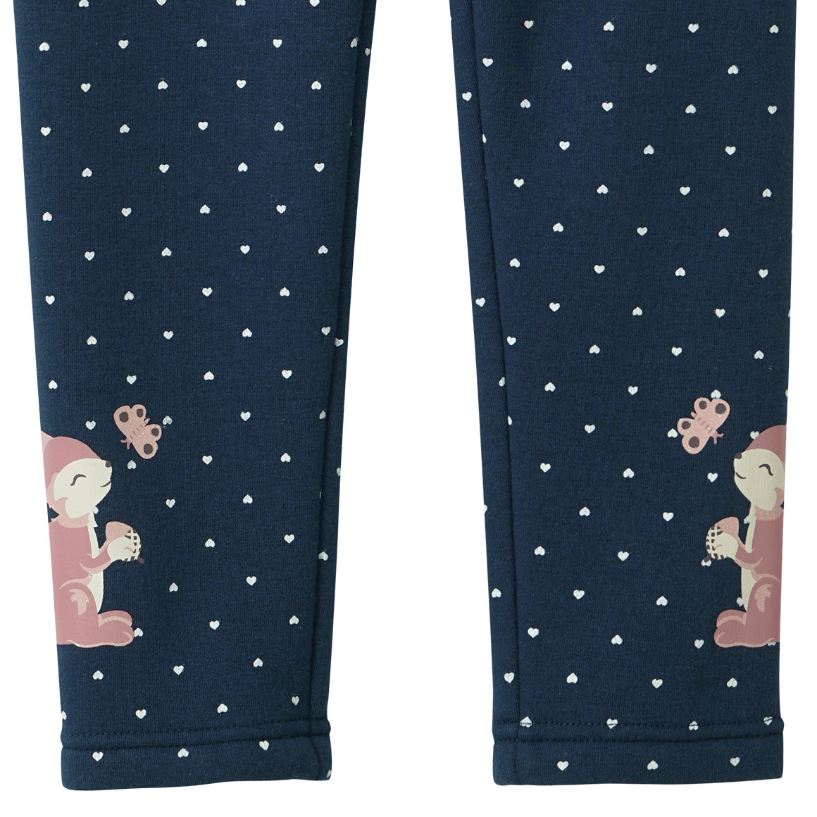 Meisjes Leggings met hartjes