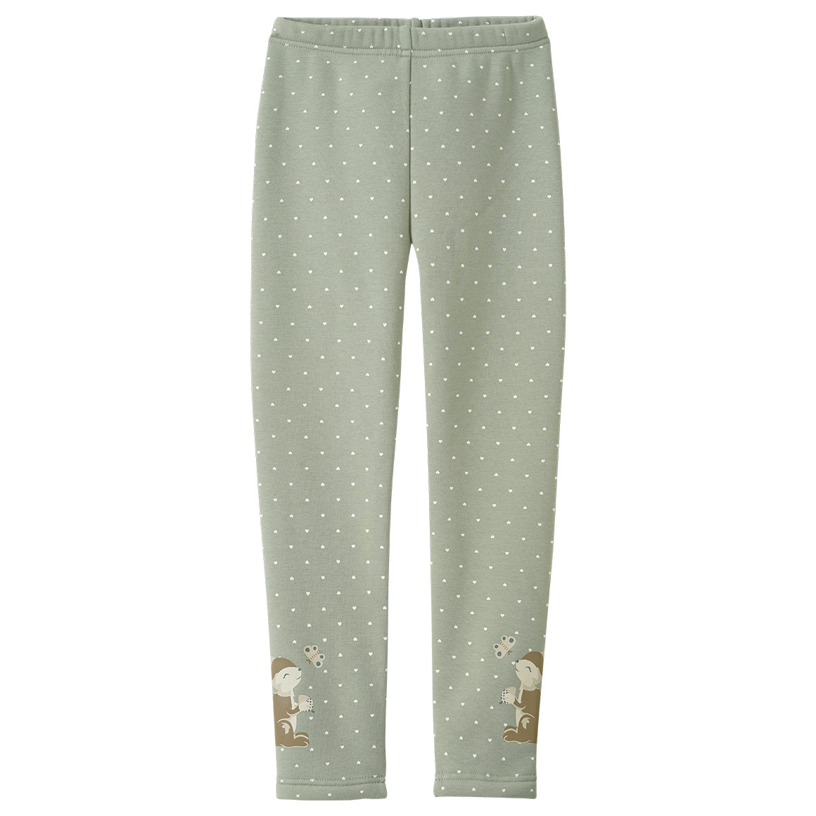 Meisjes Leggings met hartjes