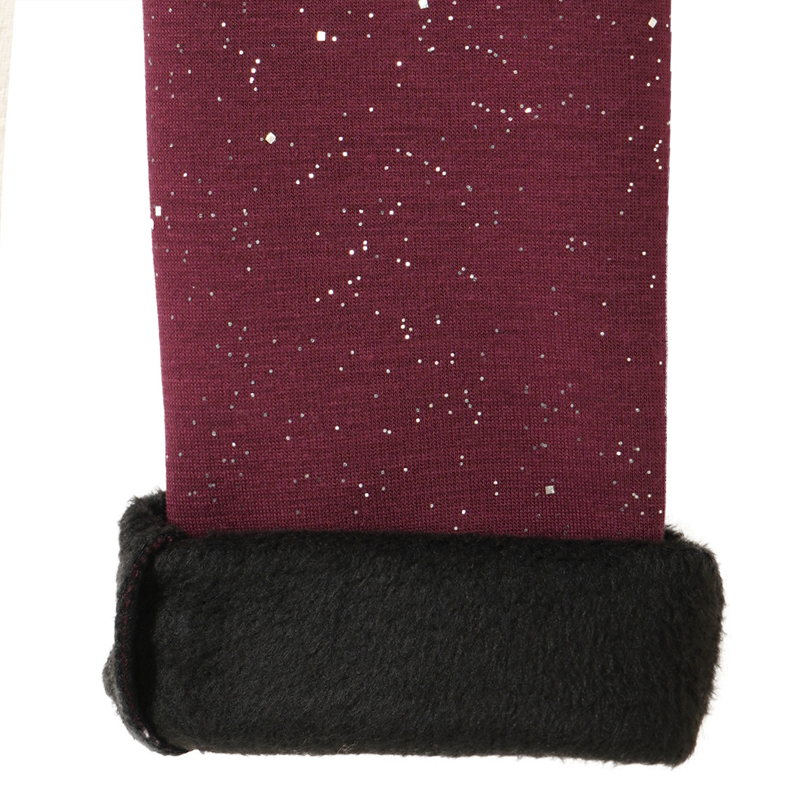 Meisjes leggings met folieprint