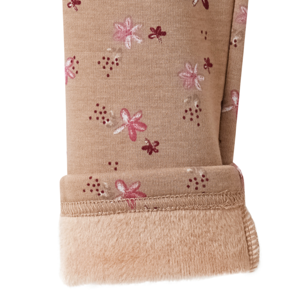 Meisjes leggings met bloemen all-over