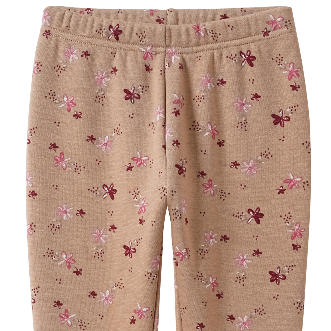 Meisjes leggings met bloemen all-over