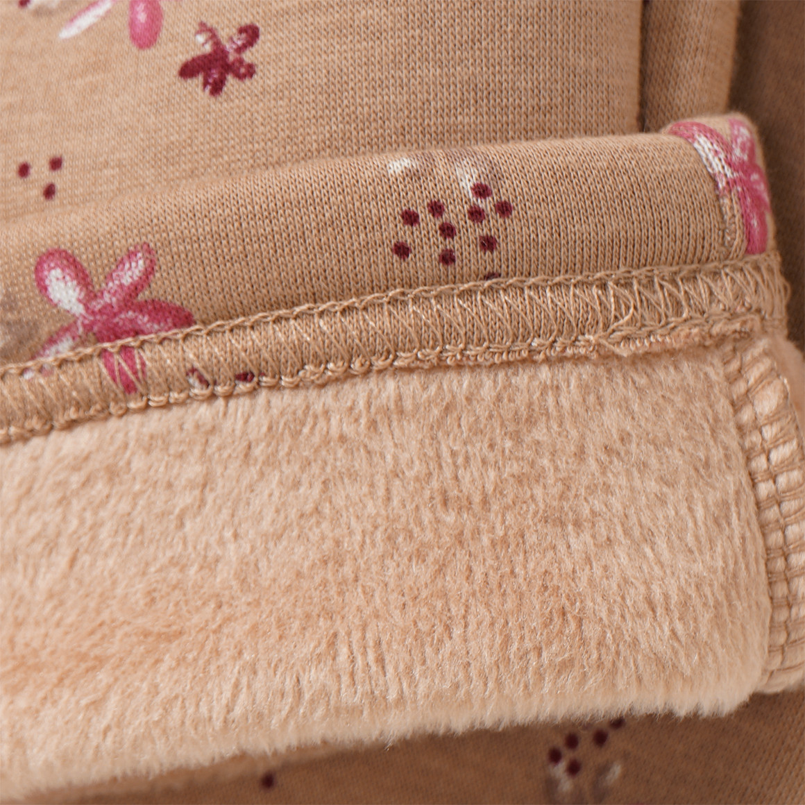 Meisjes leggings met bloemen all-over