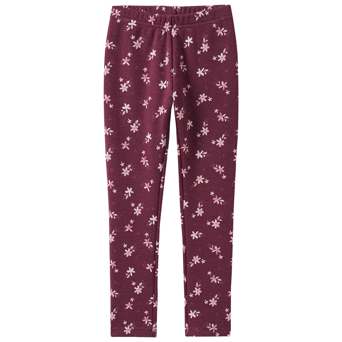 Meisjes leggings met bloemen all-over