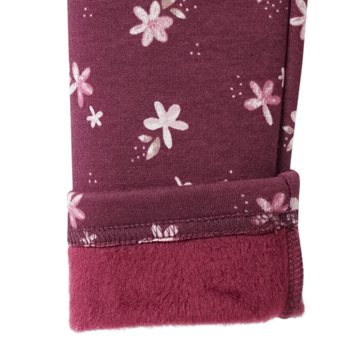 Meisjes leggings met bloemen all-over