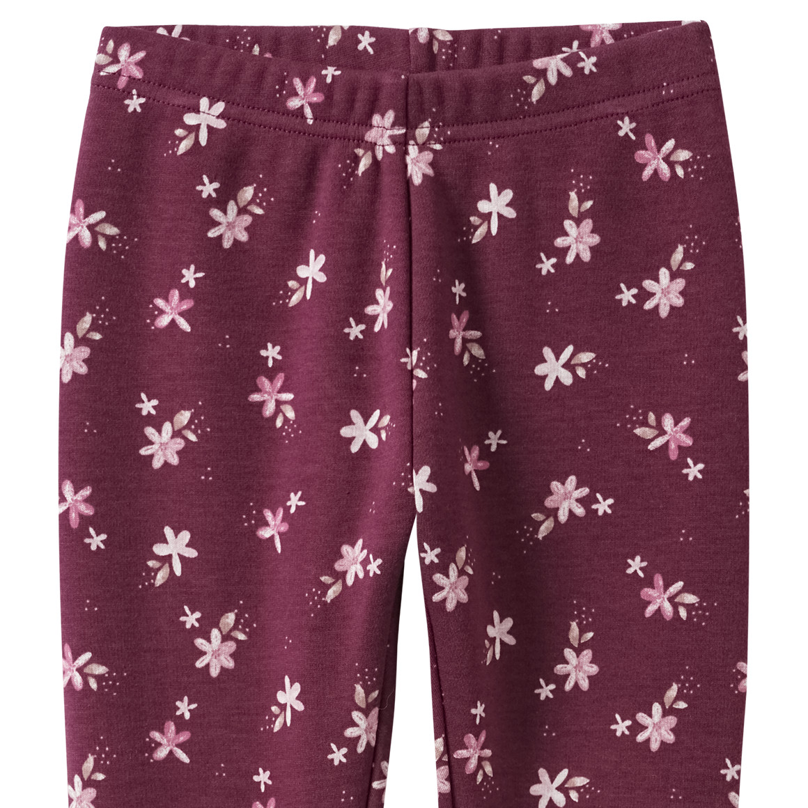 Meisjes leggings met bloemen all-over