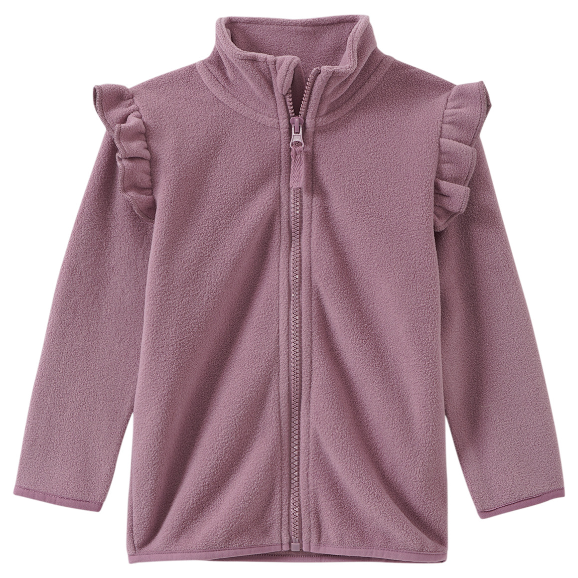 Mädchen Fleecejacke mit Rüschen-Details