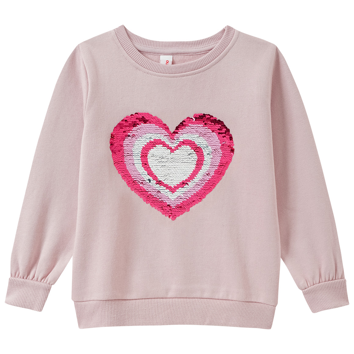 Mädchen Sweatshirt mit Wendepailletten