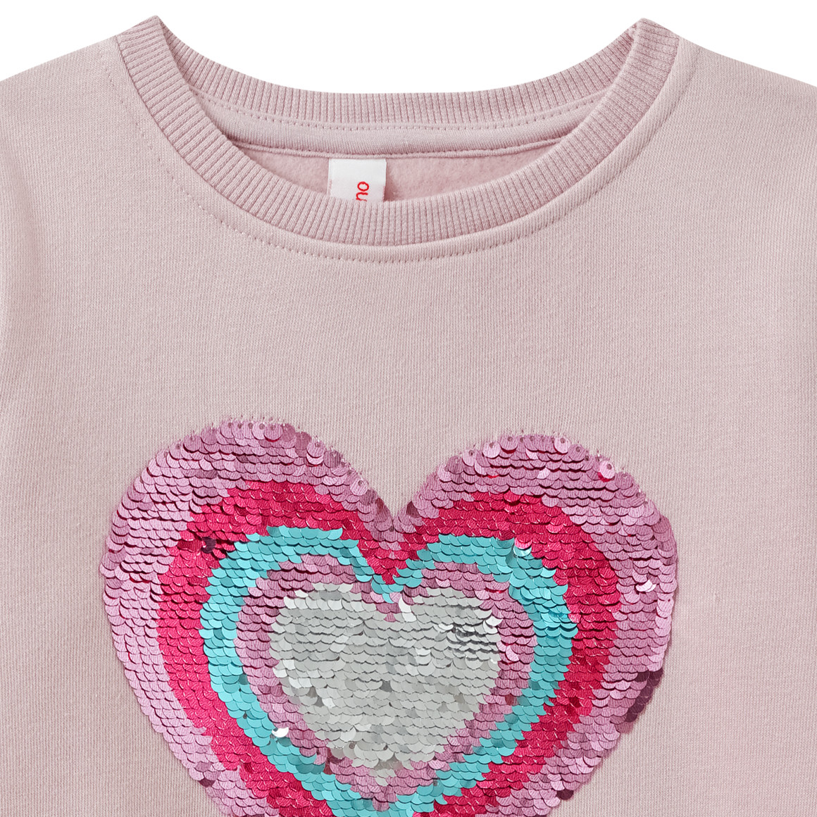 Mädchen Sweatshirt mit Wendepailletten