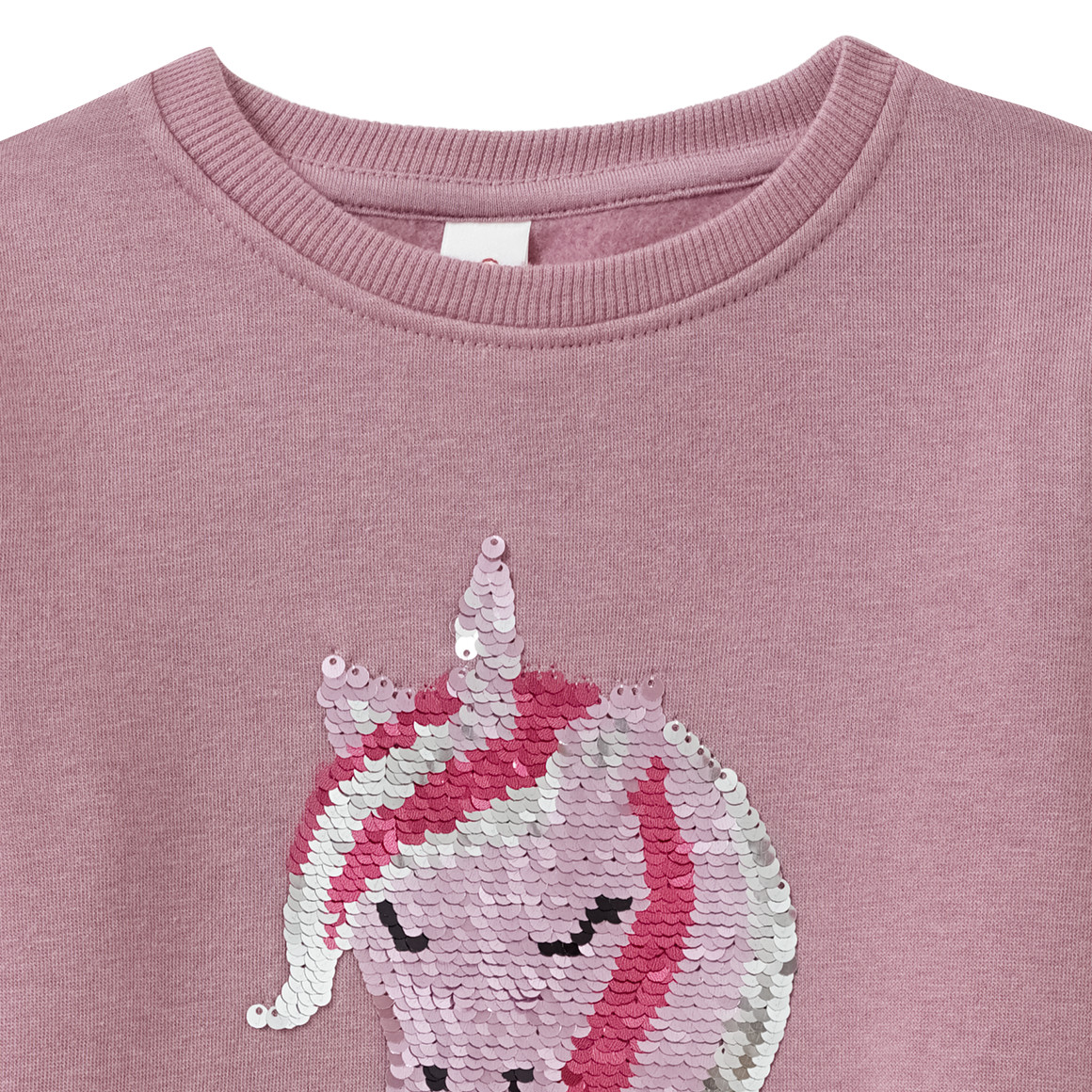 Mädchen Sweatshirt mit Wendepailletten