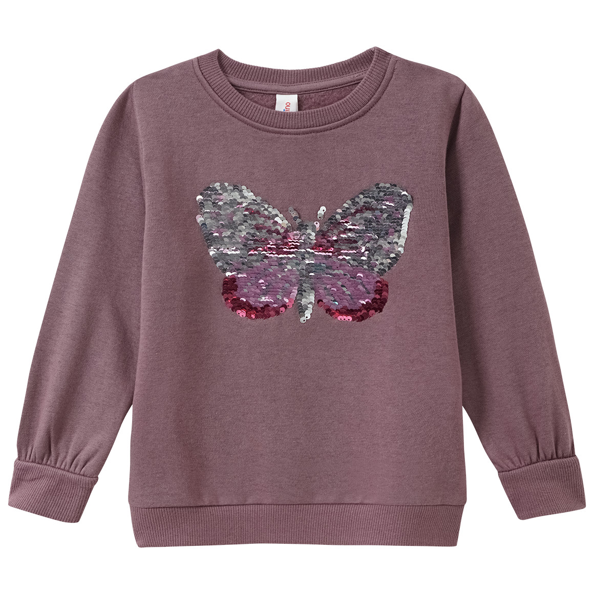 Mädchen Sweatshirt mit Wendepailletten