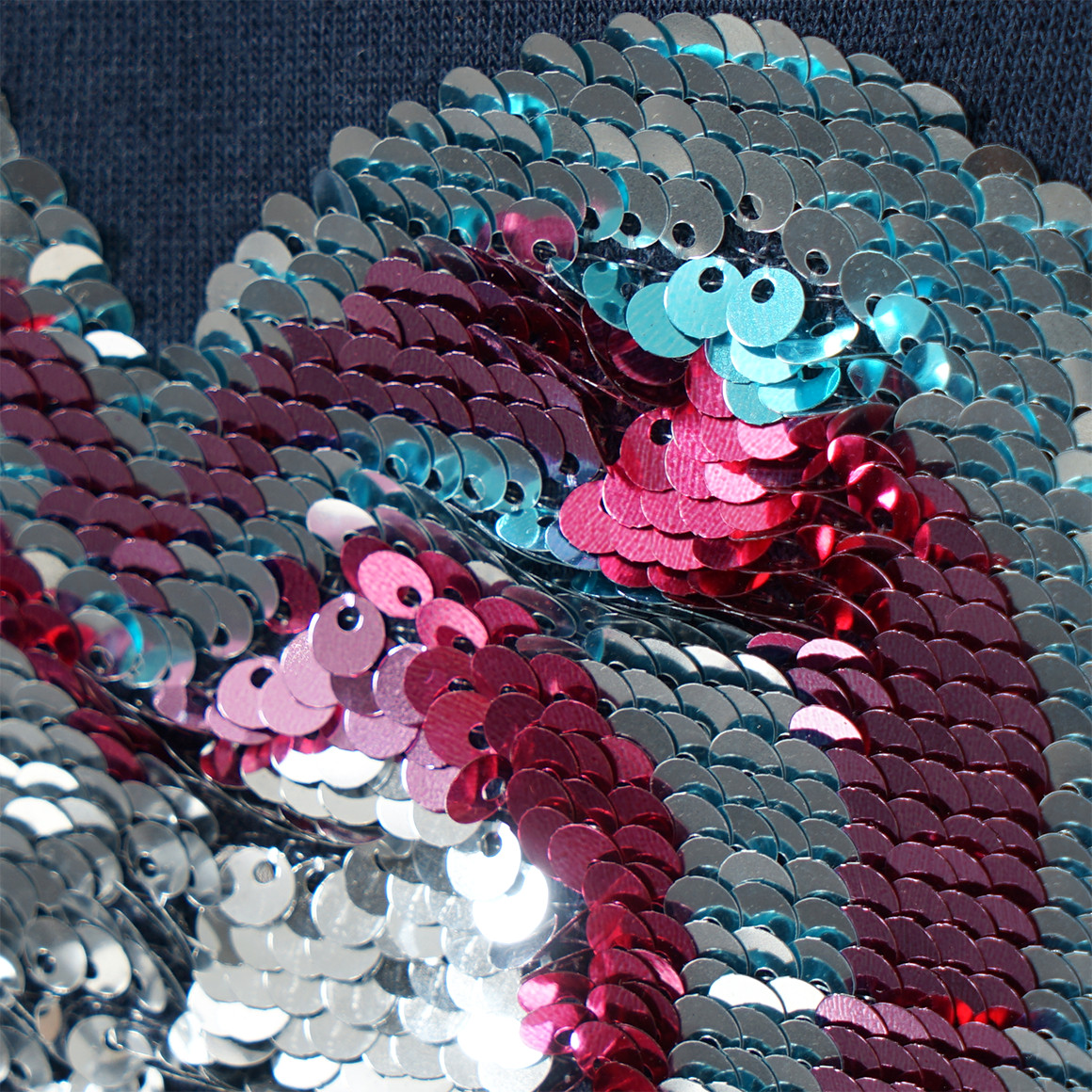 Mädchen Sweatshirt mit Wendepailletten