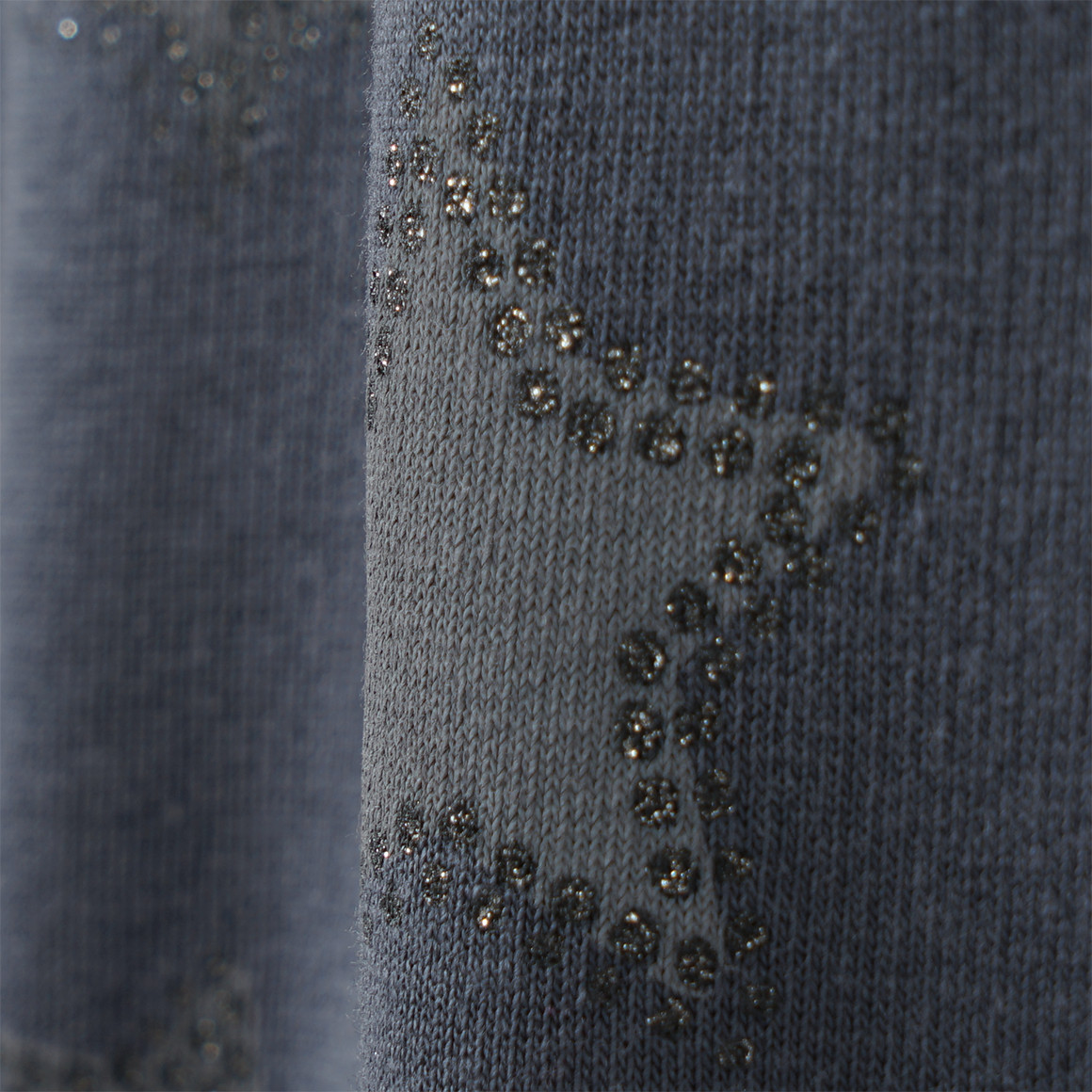 Sweatshirt met glitterprint voor meisjes