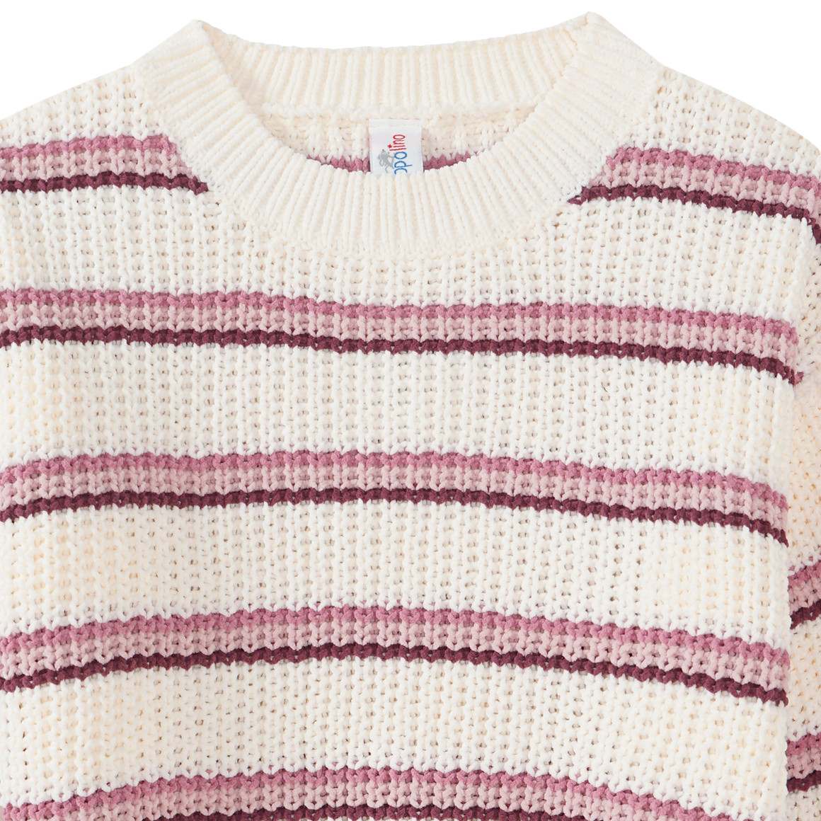 Gebreide trui voor meisjes van chenille