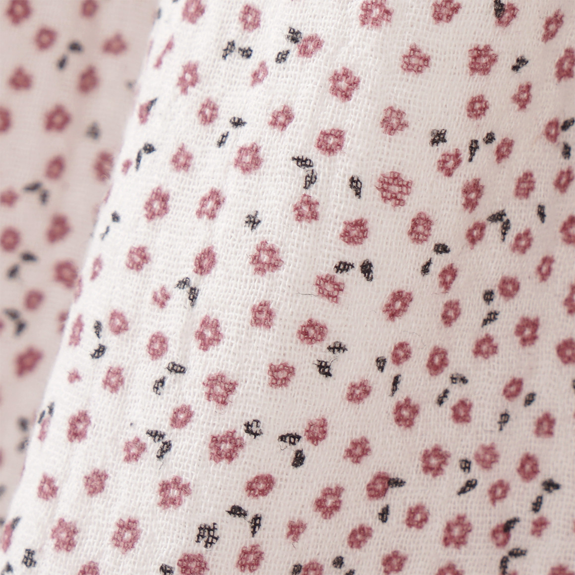 Baby mousseline blouse met bloemenprint