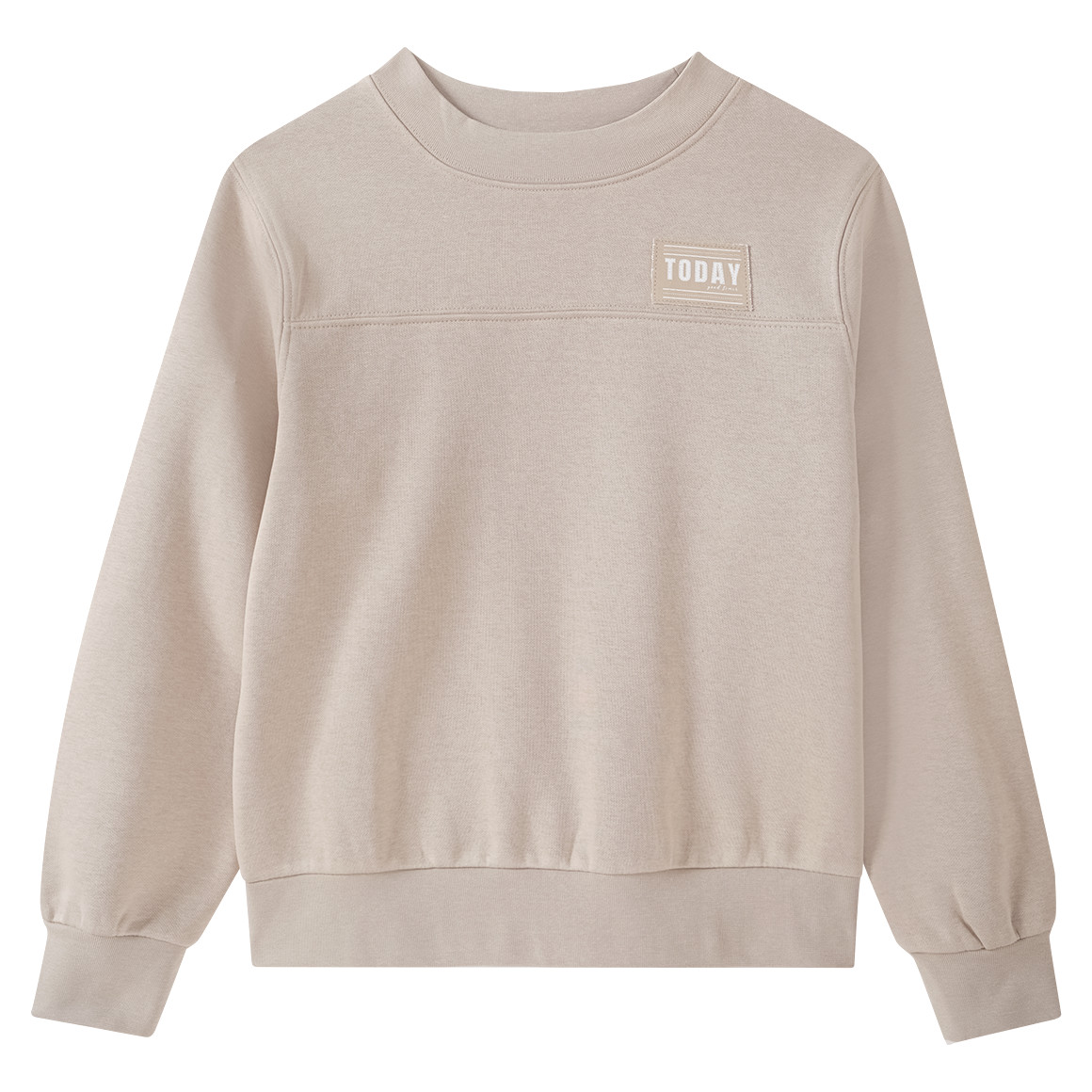 Jongens' sweatshirt met biologisch katoen