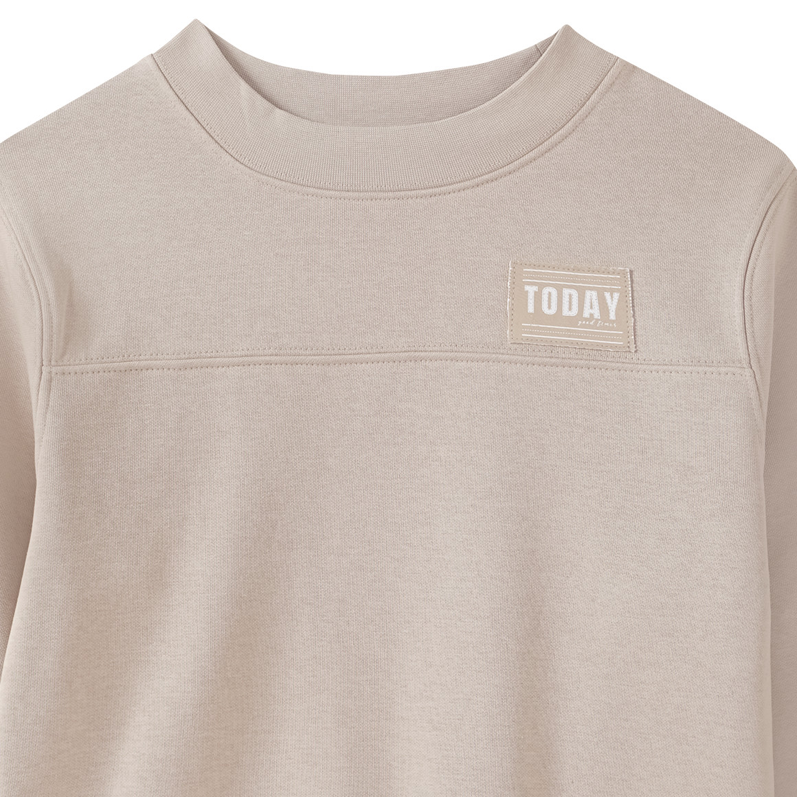 Jongens' sweatshirt met biologisch katoen