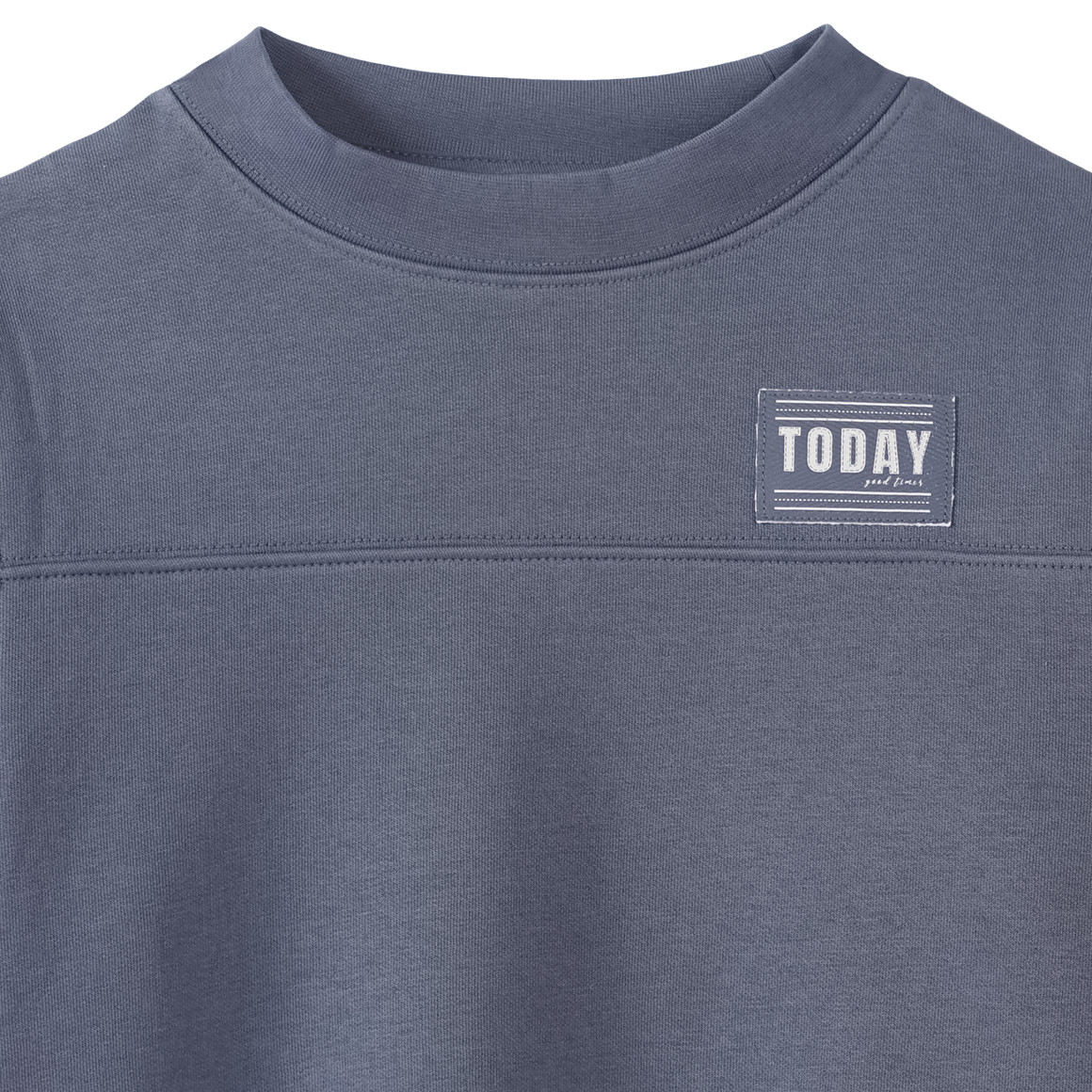 Jongens' sweatshirt met biologisch katoen