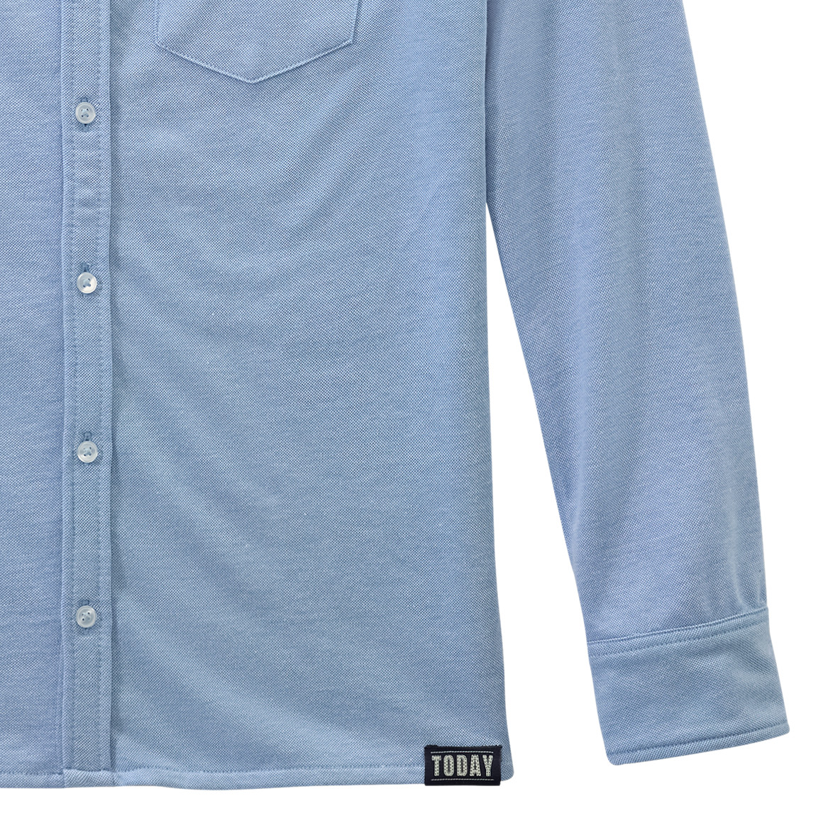 Jongensoverhemd met biologisch katoen