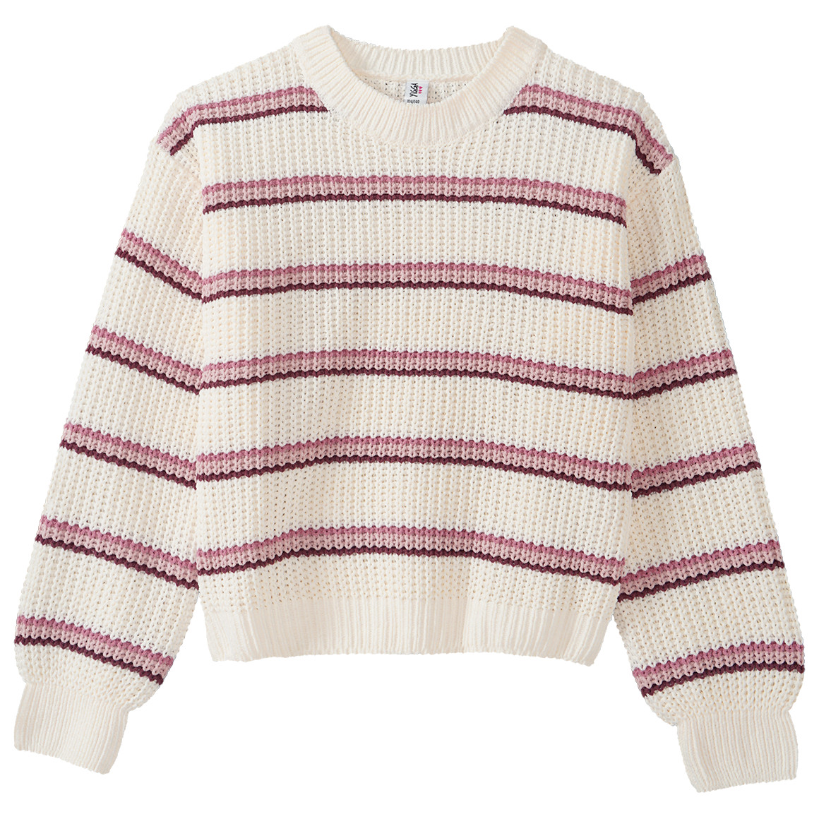 Gebreide chenille trui voor meisjes