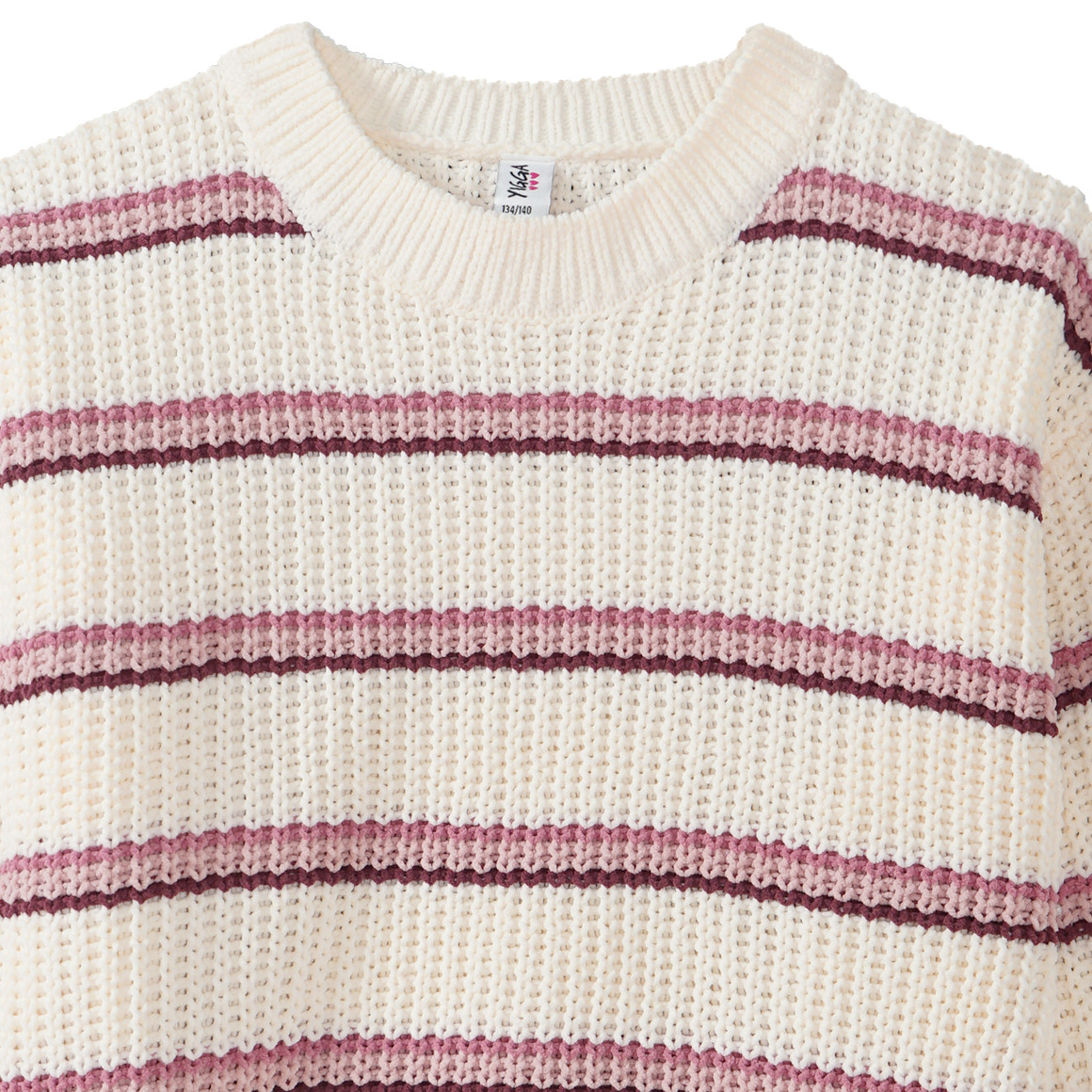 Gebreide chenille trui voor meisjes