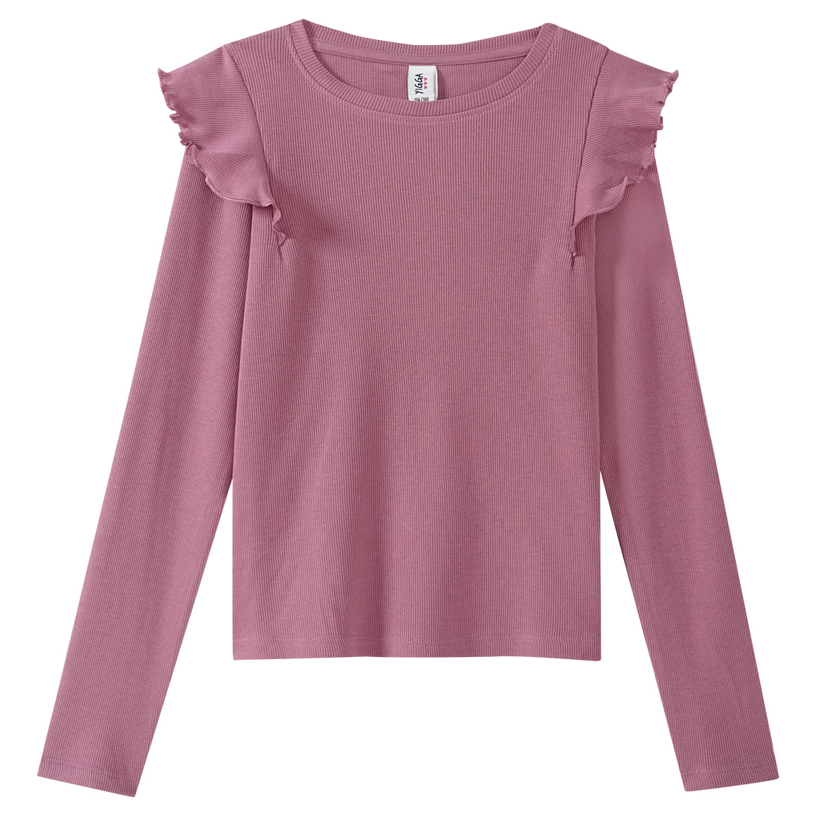 Mädchen Langarmshirt aus Bio-Baumwolle