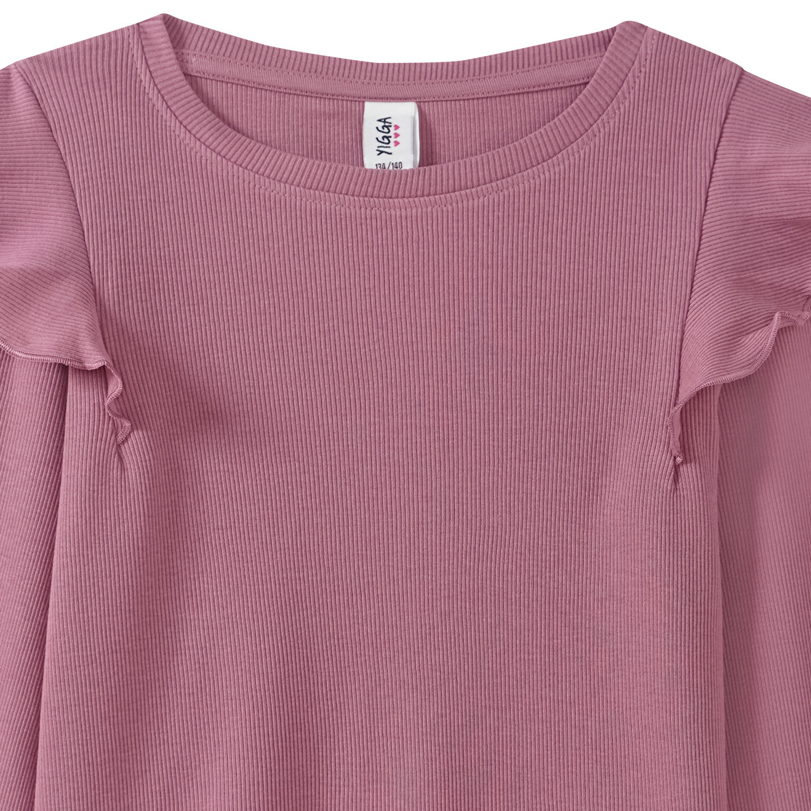 Mädchen Langarmshirt aus Bio-Baumwolle