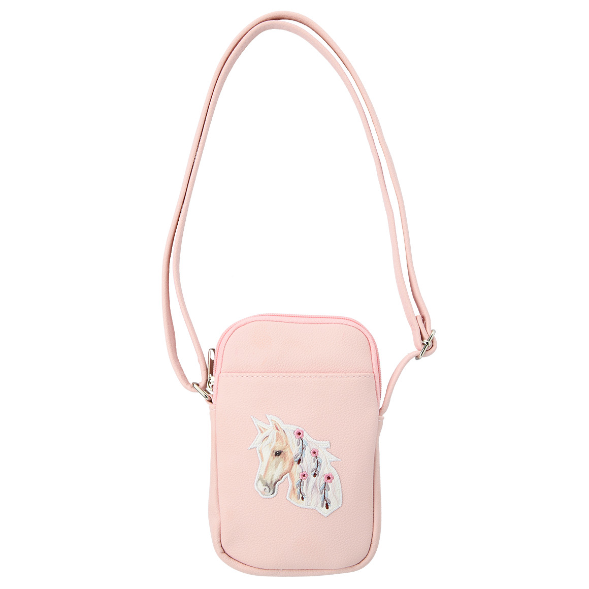 Mädchen Handytasche mit Pferd-Applikation